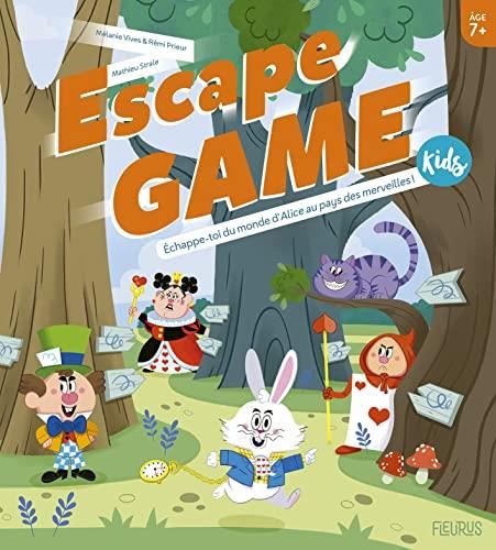 Escape game kids - Échappe-toi du monde d'Alice au pays des merveilles !